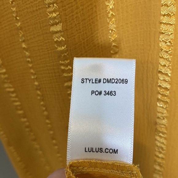 Lulus Elevate Light Embroidered Maxi Dress in Yellow - Picture 5 of 6